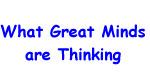 Scherkenbach What Great Minds Are Thinking